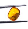 7.85 Carat Excellence Quality Certified Cushion Cut Orange Sapphire Sri Lanka Gemstone SN14