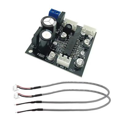 TA7668 Vorverstärkerplatine Sound Deck Modul für Plattenspieler Grammophon Radio Kassettenrekorder Zubehör