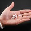 1-5Pcs 3D Mini Jellyfish Model Crystal Ocean Resin Modeling Filler For DIY Crafts Jewelry Fillings Decorations Materials