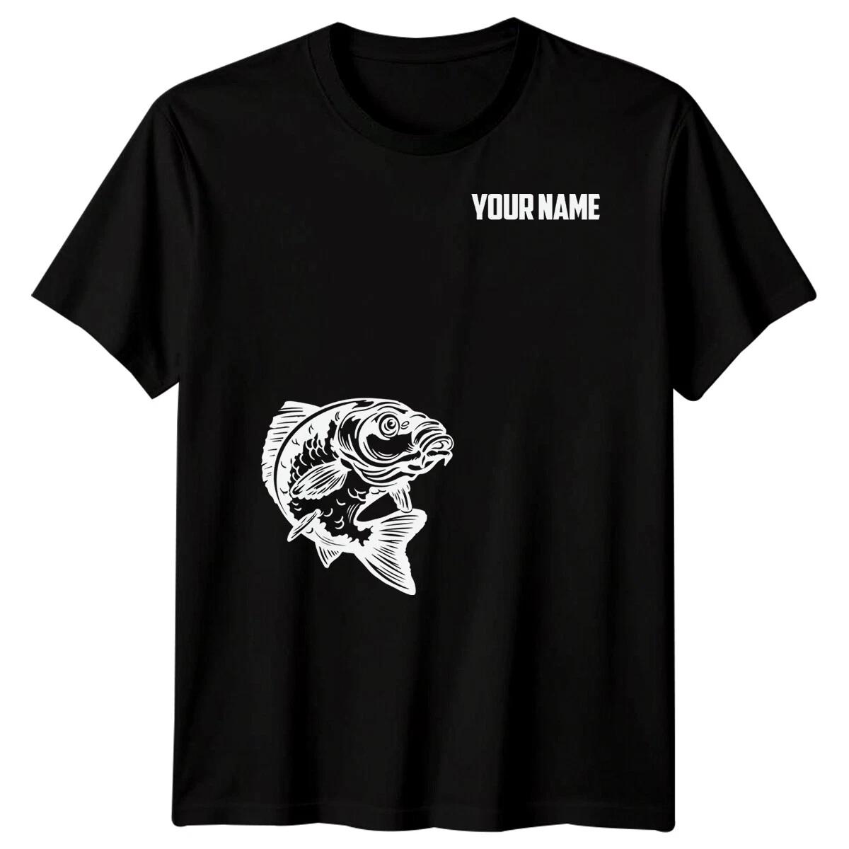 Personalised Mens Carp Funny Fathers Day T-Shirt Tee Best Dad Ever Papa Life #FD S