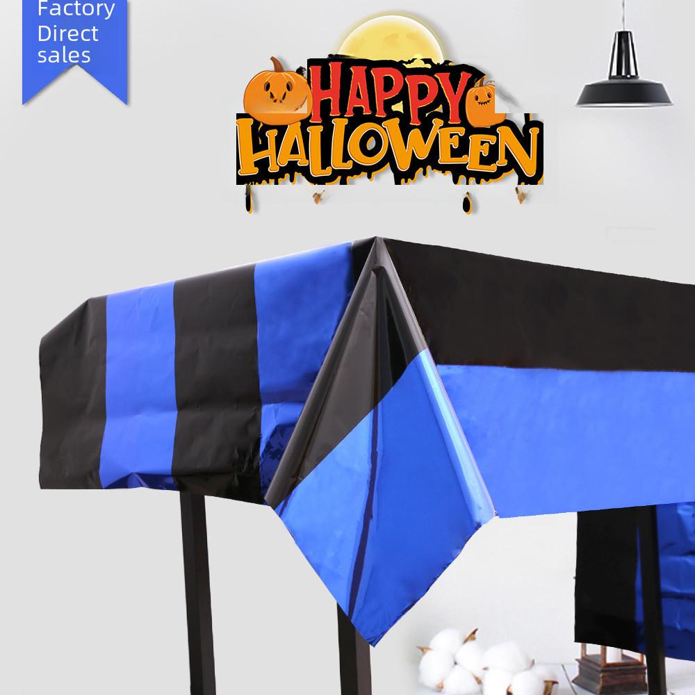 Stylish Halloween Themed Tablecloth For Party Settings Available In Colors Eyecatching