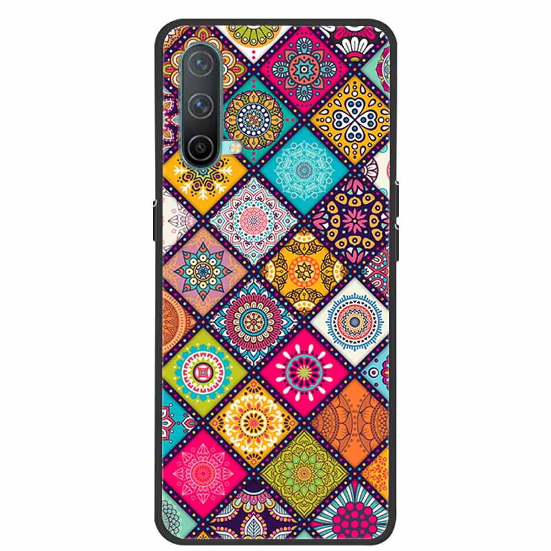 3D Phone Case For OnePlus Nord CE5 CE CE2 CE3 CE4 Relief Emboss Flower Cover for OnePlus Nord CE 2 3 4 5 Silicone Soft Protector