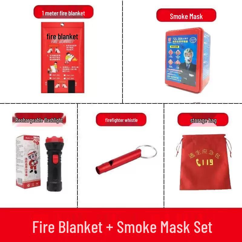 OLOMM Home Fire Escape Kit