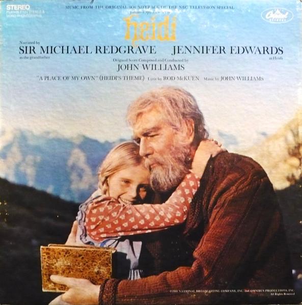 

Виниловая пластинка JOHN WILLIAMS 4 РАЗЛИЧНЫЕ Heidi SKAO2995 Capitol Records 1968 Канада Саундтреки Мюзиклы Б/у