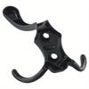 Modern 3 Hooks Coat Hook Wall Mounted Robe Clothes Rack Hat Wall Hanger Chrome Gold For Bedroom Clothes Entryway Furniture