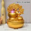 Exquisite Desktop Landscape Lamp with Lucky Cat, Money Tree, and Humidifier - Creative Gift Ornament