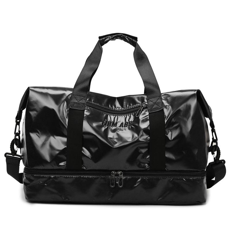 Large Capacity Wet/Dry Separation Fitness Travel Bag: Versatile Shoulder, Crossbody, Handheld Yoga Bag