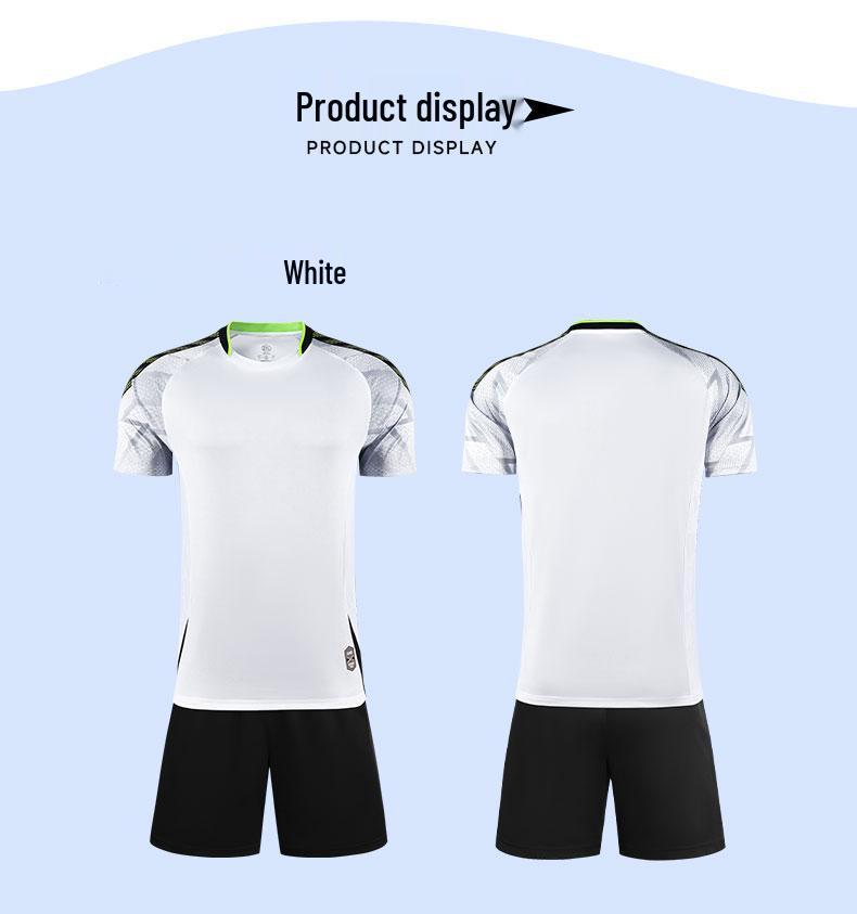 Quick-Dry Football Team Jersey Set for Men, Adults & Kids - Competition & Training Gear