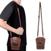 Geantă de mână cu design nișat original, Geantă crossbody pentru telefon mobil în stil retro, decorată cu metal de industrie grea pentru femei