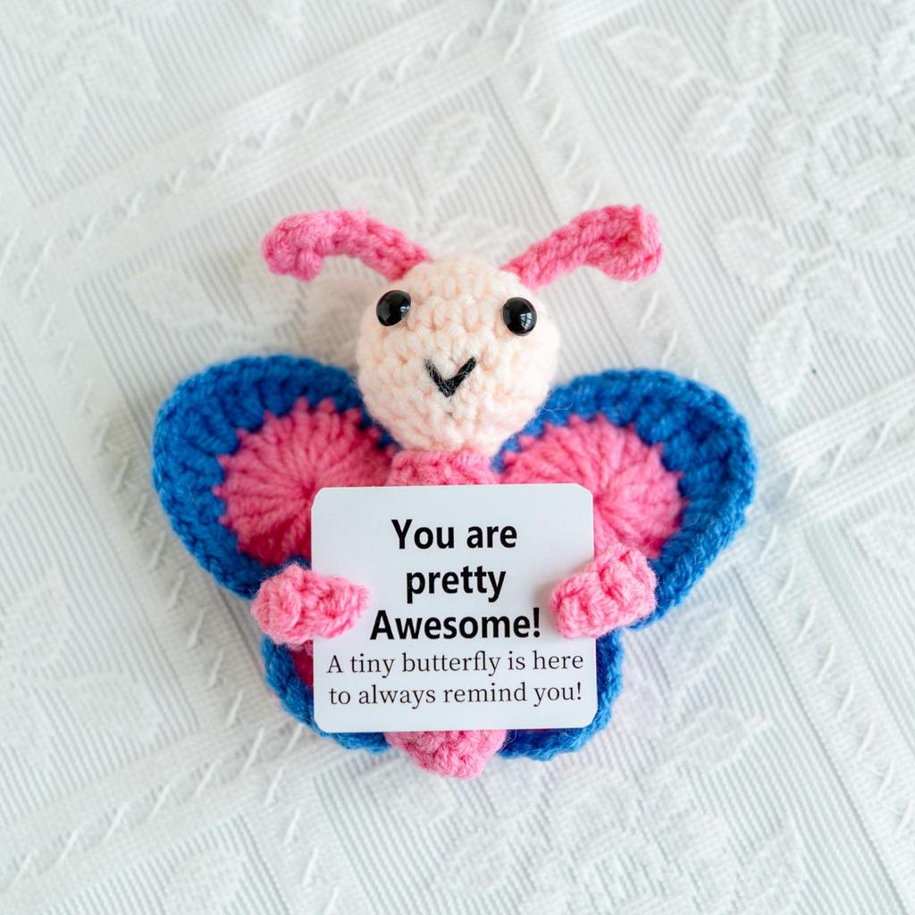 Cute Crochet Frog Toy - Fun Animal Gift