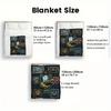 Crab Variations Art 2D Flat Pattern Flannel Blanket, High quality All Seasons, Home Decor, Warmth and Comfort, Perfect for Christmas Gifts.