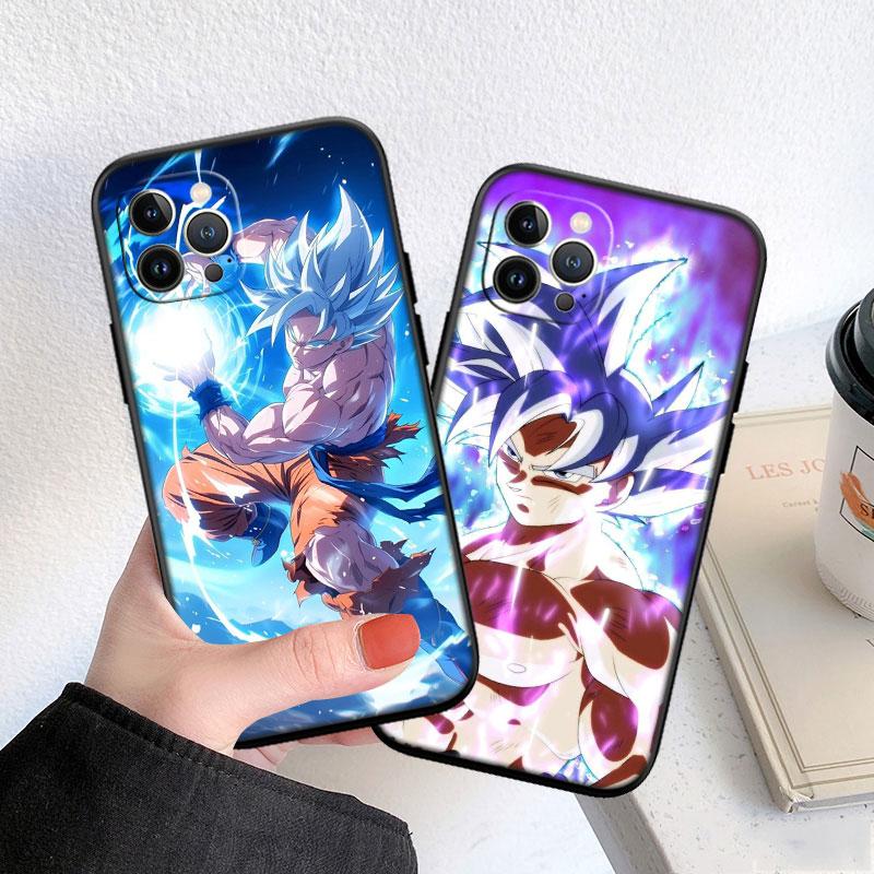 LO37 Dragon Ball Goku Soft Shell Phone Case for Redmi Note 10 11 12 Pro Max 10S 10C 10T 11A 11S 12S 12C