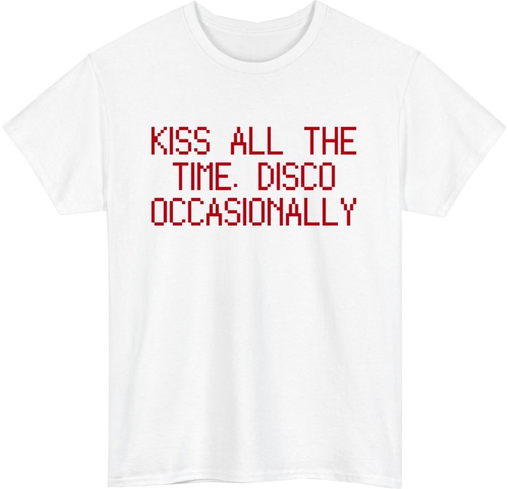 Kiss All The Time Disco Occasionally TShirt Harrry Concert Music Tee Top S