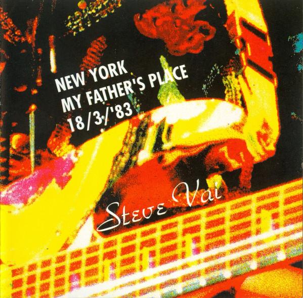 

CD STEVE VAI New York My Fathers Place 1838 AS09 All Of 1993 Italy Rock Used