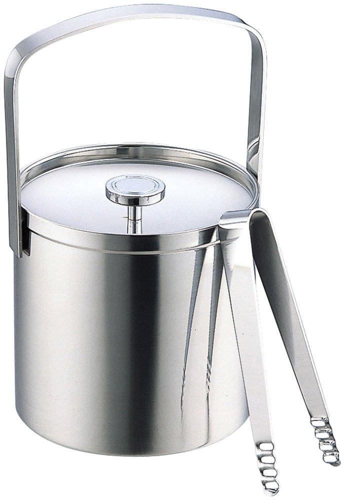

Sanoseisakusho Slim Ice Bucket 1300ml Made in Japan Mr. (with lid) MR-123