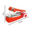 Handheld Sewing Machine Clothes Fabrics Sewing Accessories DIY Home Mini Manual Stitch Needlework Machine Sewing Tool Supplies