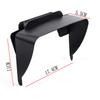 7 Inch Car GPS Sunshade Navigator Light Shield Plastic Black Easy To Install Durable Sun Visor Cover Car Accessories