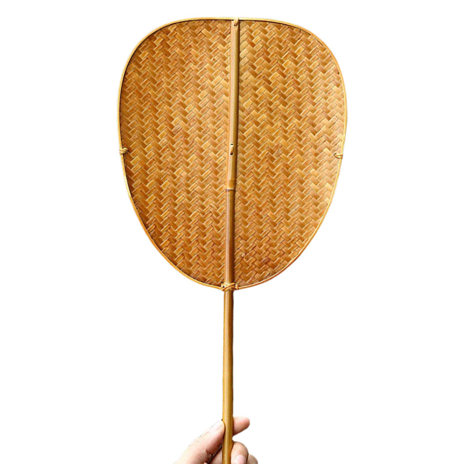 

Ручная работа бамбуковый плетеный вентилятор портативный охлаждающий вентилятор для летних охлаждающих веслах и свадьбах вечеринках домашний декор на стену подарок 2