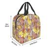 Cute Cockatiel Bird Pattern Insulated Lunch Bag for Kids School Cooler Thermal Food Box Tote Portable Lunch Boxes Container