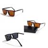 Stylish Polarized Sunglasses For Men Fashionable Driver Glasses Square Eyewear Uv400 Protection