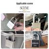 40mm Stainless Steel Square Padlock with 4 Keys