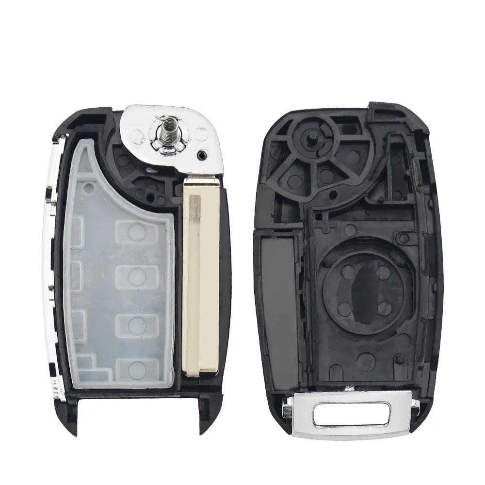 S Car Key Shell Case 2/3/4 Buttons For Kia K2 K3 K5 Ceed Rio Carens Cerato Sportage Optima Forte Toy40 Hyn14 Hyn18