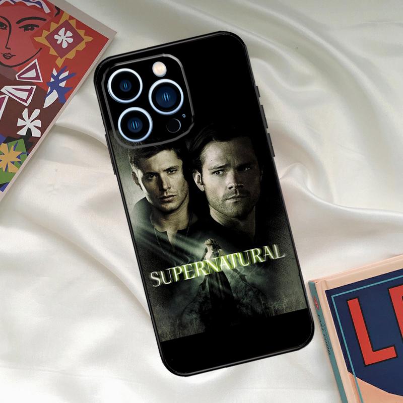 Supernatural TV Show Phone Case For iPhone 17 16 15 13 12 11 14 Pro Max 16 Plus 12 13 Mini 16e 17 Air Funda Cover