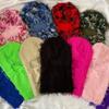Tam Yüz Kayak Maskesi Balaclava Sıkıntılı Örme Kap Skullies Caps Beanie Caps Streetweed