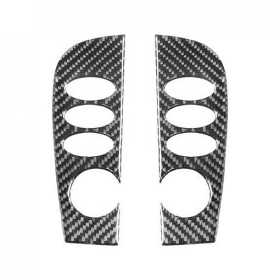 2x Fits Porsche Boxster/996 Carbon Fiber Interior Radio Console Side Cover Trim