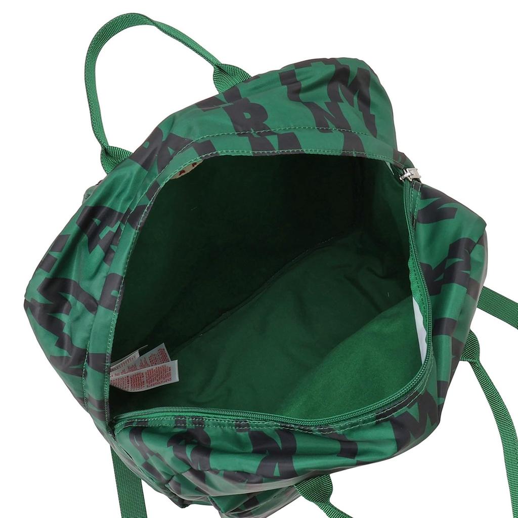 Plecak Marni Kids z nadrukiem Maxi Logo Odpowiedni dla dorosłych MARNI KIDS TORBA DZIECIĘCA M00633 M00RI 0M523 Zielony Jeden Rozmiar [Marni] [Przedmiot]