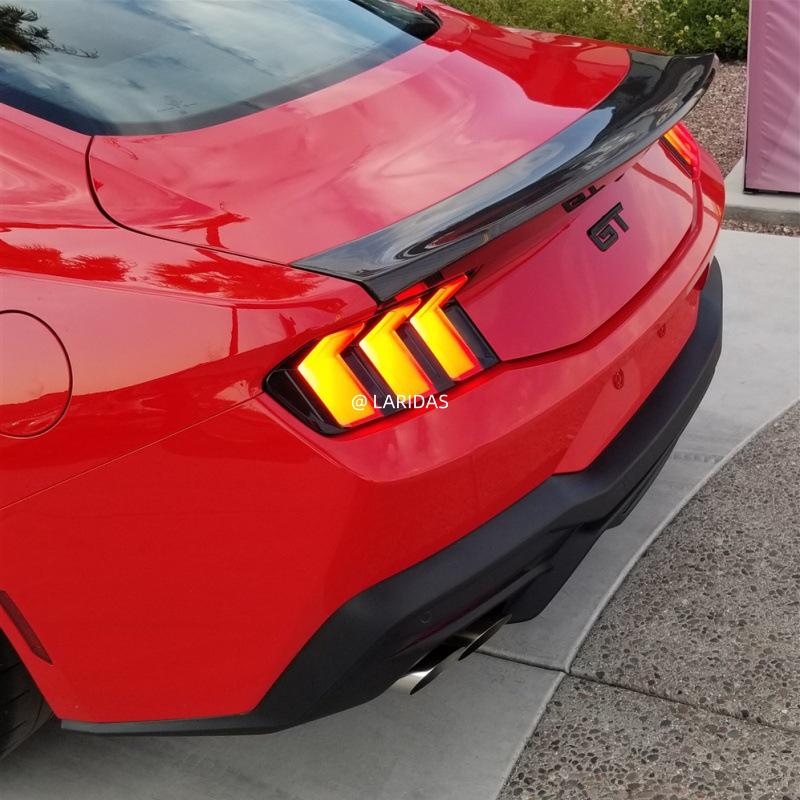 Ford Mustang Dark Horse S650 Carbon Fiber Rear Diffuser Body Kit