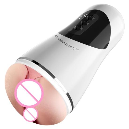 Electric Masturbation Cup Fully Automatic Men's Masturbation Sex Products Penis Training Device Toys