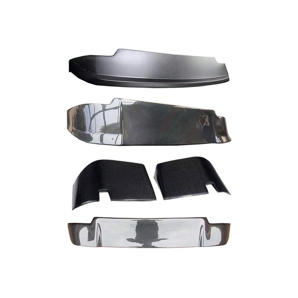 Carbon Fiber Style Rear Spoiler Lip for Land Rover Defender 90/110/130