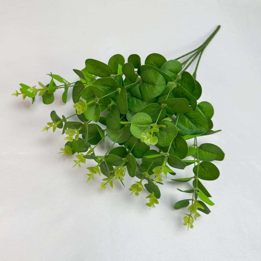 Eucalyptus Green 16-Fork Simulation Plant for Wedding & Outdoor Landscaping