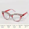 2pcs Elegant Cat-Eye Reading Glasses for Men and Women, Office & Computer Use, Trendy Reading Glasses, Computer Eyewear