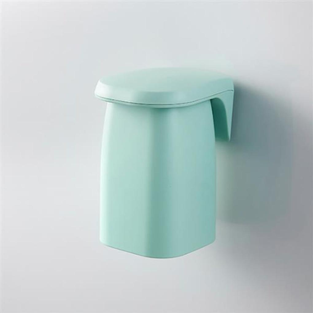 Magnetic Upside-down Toothbrush Cup (Mint) / Water-Stain Resistant Hygienic Toothbrush Cup