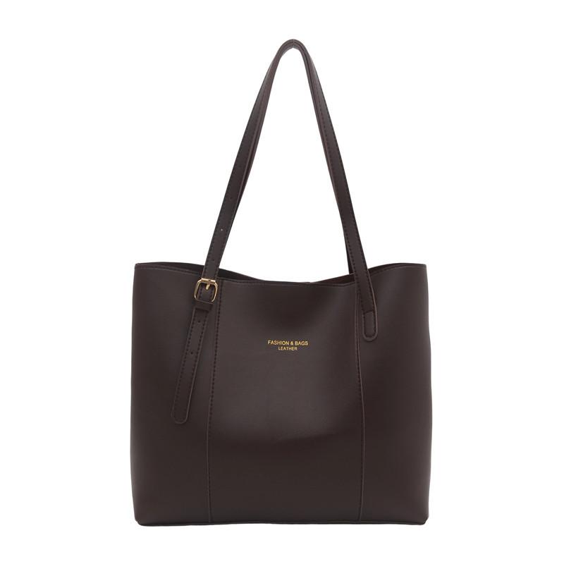 A Stylish, Large-capacity, Retro and Simple Single-shoulder Tote Bag for Women