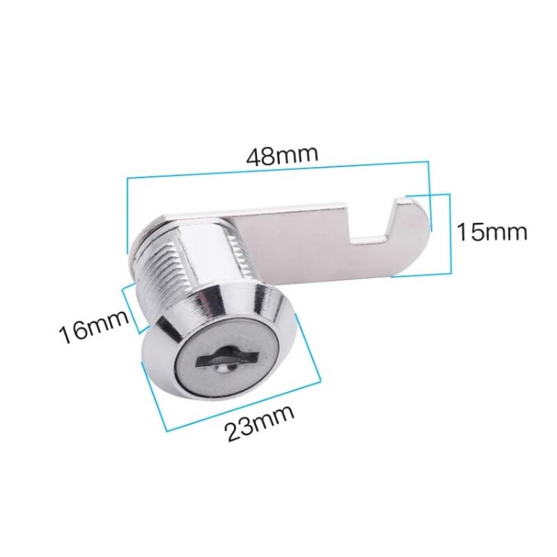 Universal Rotary Tongue Cabinet Lock Core 16mm