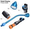 Watering Wand 19.48Inch Detachable Sprayer Wand 1000 Holes Garden Hose Wand For Plants Shrubs Nursery Beds Gardens