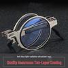 Portable HD Folding Reading Glasses, Anti-Blue Light, Ultralight Eye Protection for Middle-Aged & Elderly, Unisex