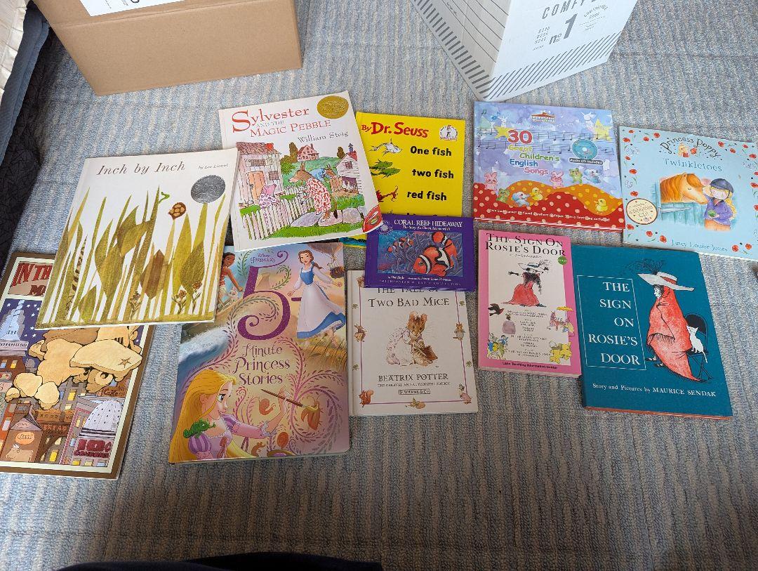 

[USED] Children s book set: English picture books