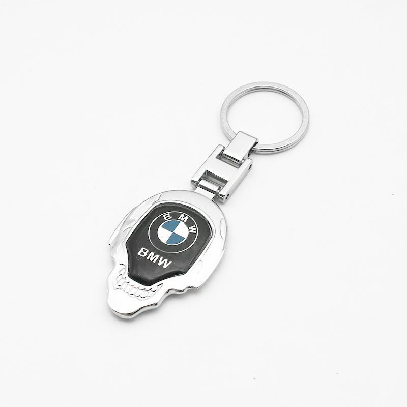 3D Metal Leather Emblem Car Keychain Key Chain Key Rings Bag For BMW X1 X3 X5 X6 X7 F20 F22 F23 F85 F86 E90 E91 F32 F33 F34 F36
