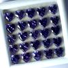 9 PCS Natural Purple Ceylon Sapphire Heart Cut Gemstone CERTIFIED Lot 6x6 MM RS-016