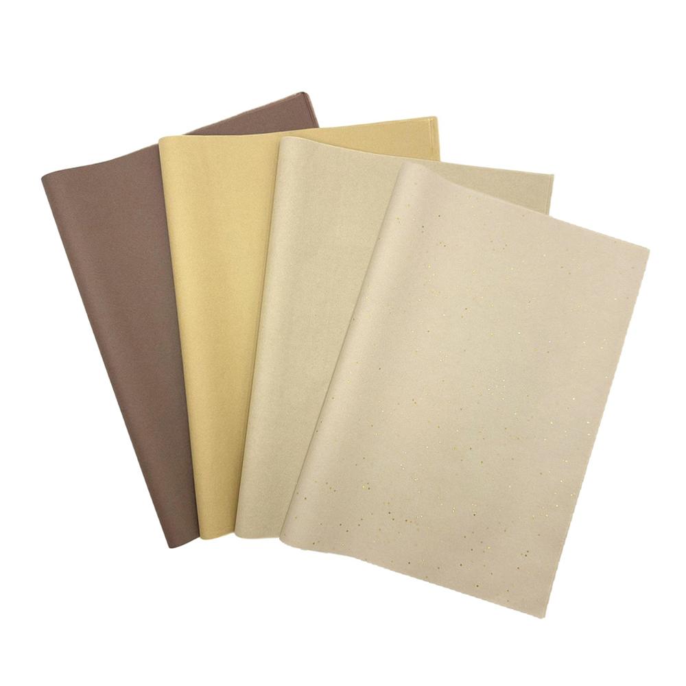 30/50pcs 35x50cm Brown Color Tissue Papers Gift Wrapping Paper Bouquet Packaging Paper Christmas Birthday Gifts Decoration Paper