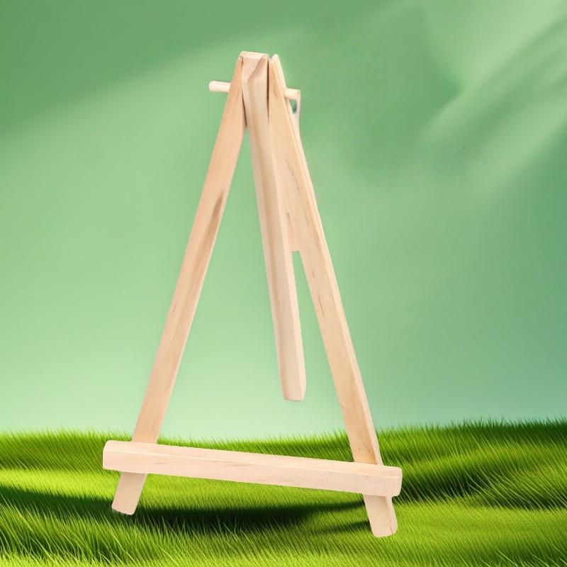 Handmade Solid Wood Clay Picture Frame for Creative Kindergarten DIY Projects