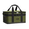 Tropchou Insulated Cooler for Camping and Fishing Box, 3-Layer Insulation, Foldable, Waterproof, Abrasion-Resistant, (Forest Green, 23L)