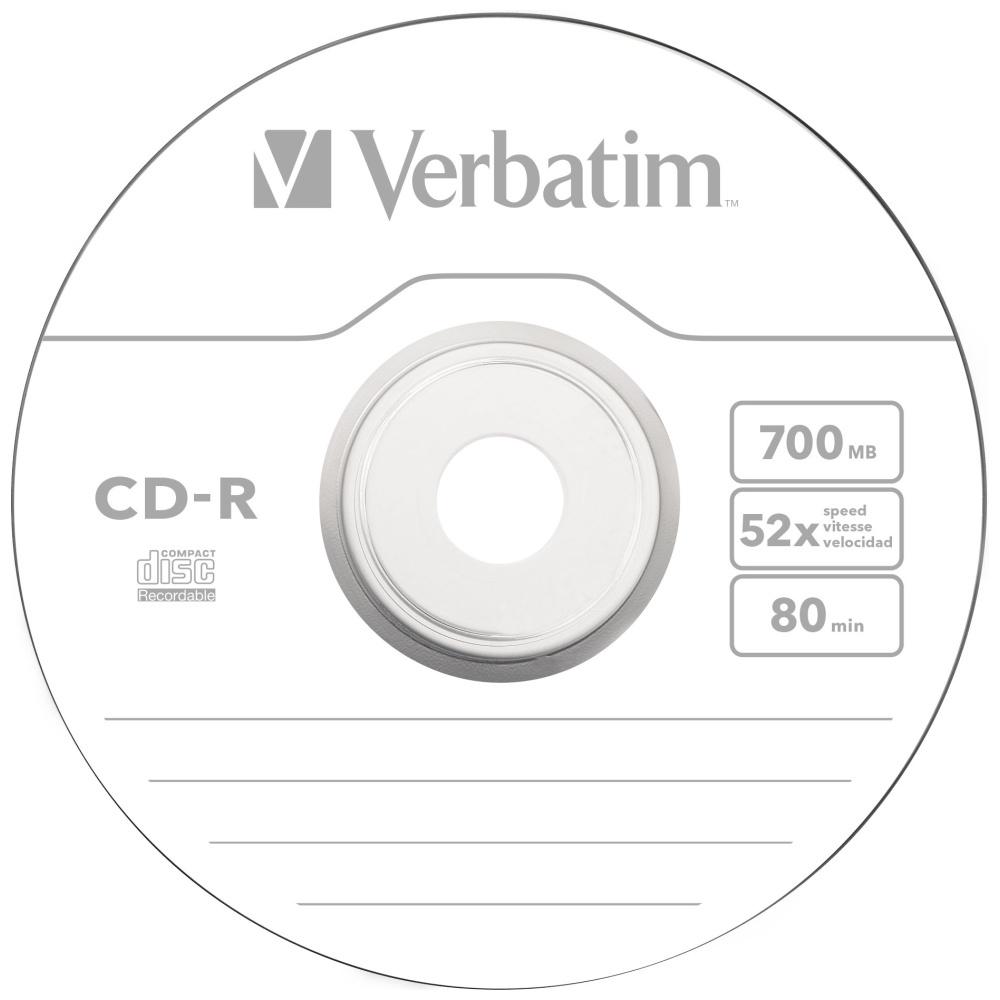 Verbatim Płyta Cd-R 700Mb 52X Extra      Protection 10Szt 43437