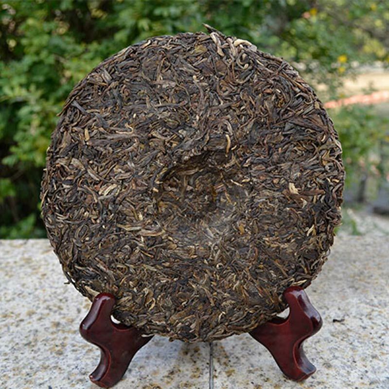 LaoTongZhi 2012 Haiwan 9928 Сырой Пу Эр Batch 121 Old 357г Шен Пуэр — фото 4