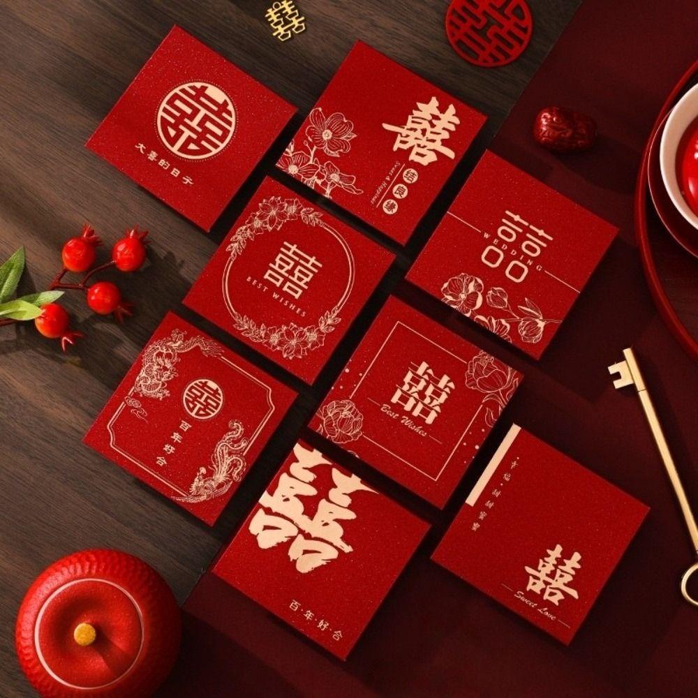 Chinese Horse Year Mini New Year Red Envelope Hot Gold Lucky Red Bag  Children
