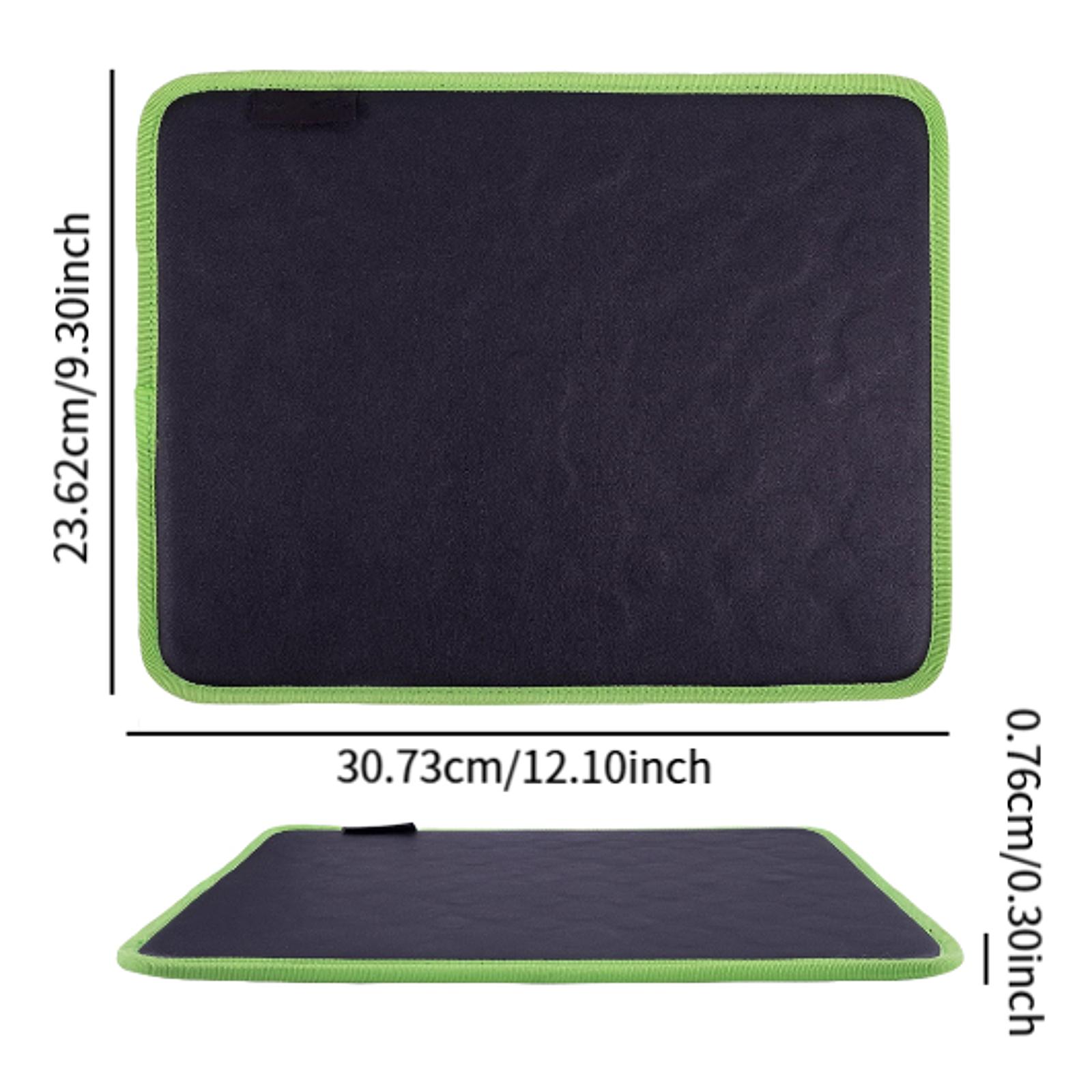 

Magnetic Tool Pad Multifunctional Workshop Garages Repair Tool Storage Mat for Hand Tools Spanner Repair Tool Organizer зелёный